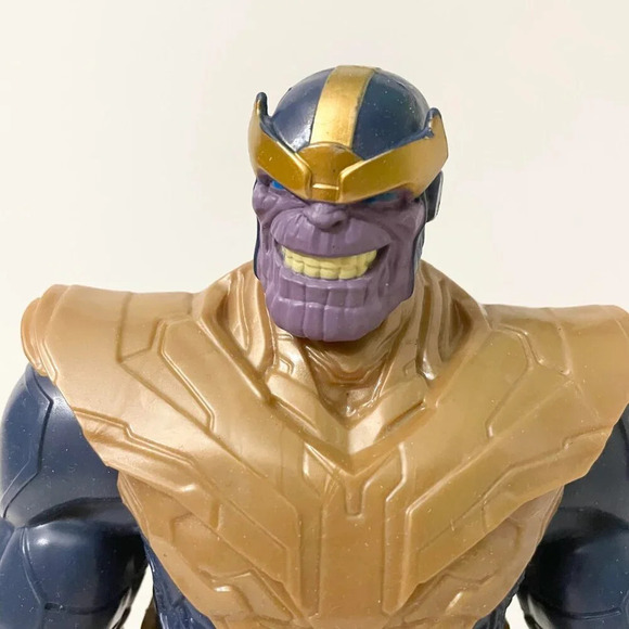 Marvel Hasbro Avengers Titan Hero Series Thanos 11.5 Inch Tall Action Figure - Picture 2 of 16